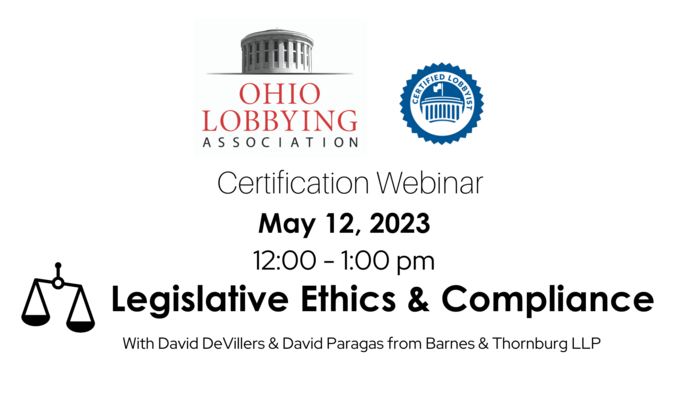 Legislative Ethics & Compliance