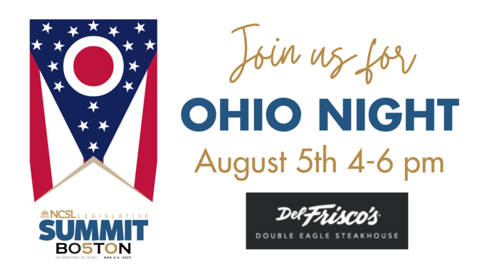 NCSL Ohio Night 2025 NCSL Ohio Night 2025