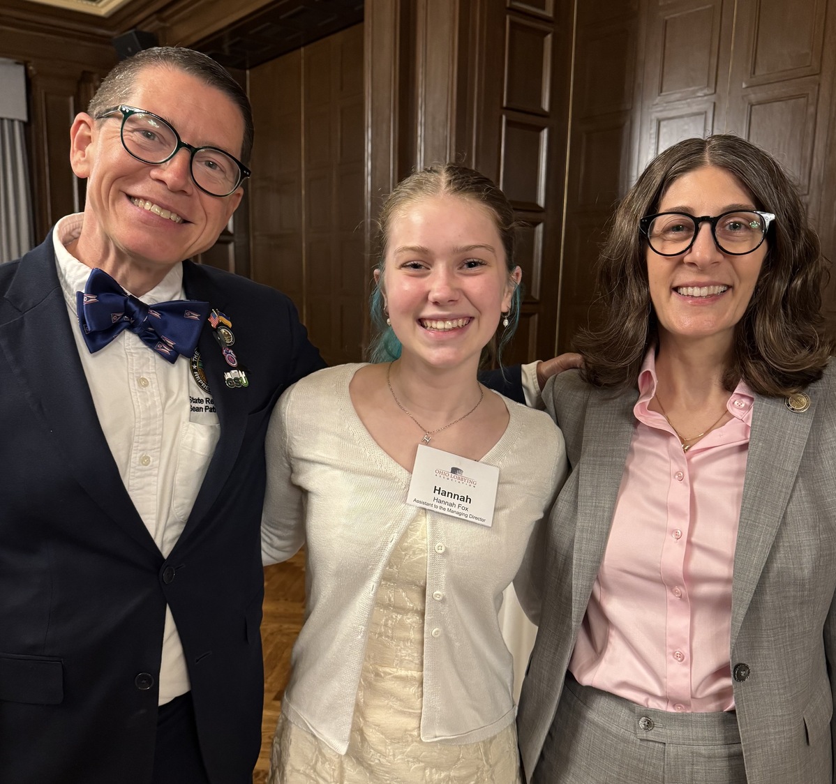Sen. Brennan Hannah Fox and Rep. Brownlee